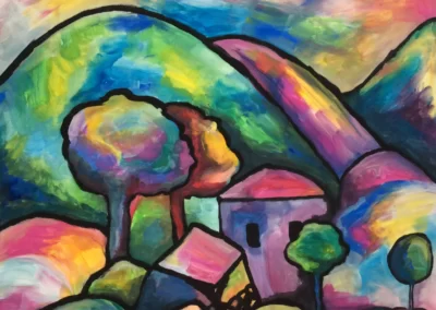 Kandinsky atelier | Peinture Estadens Jocelyne Mothe